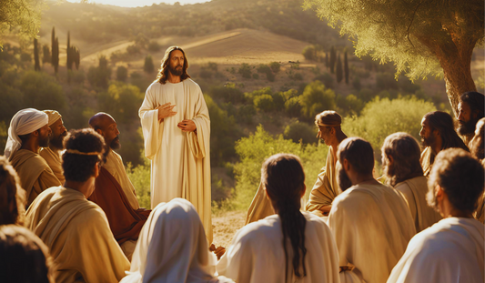 Jesus Christ with Bible Verses