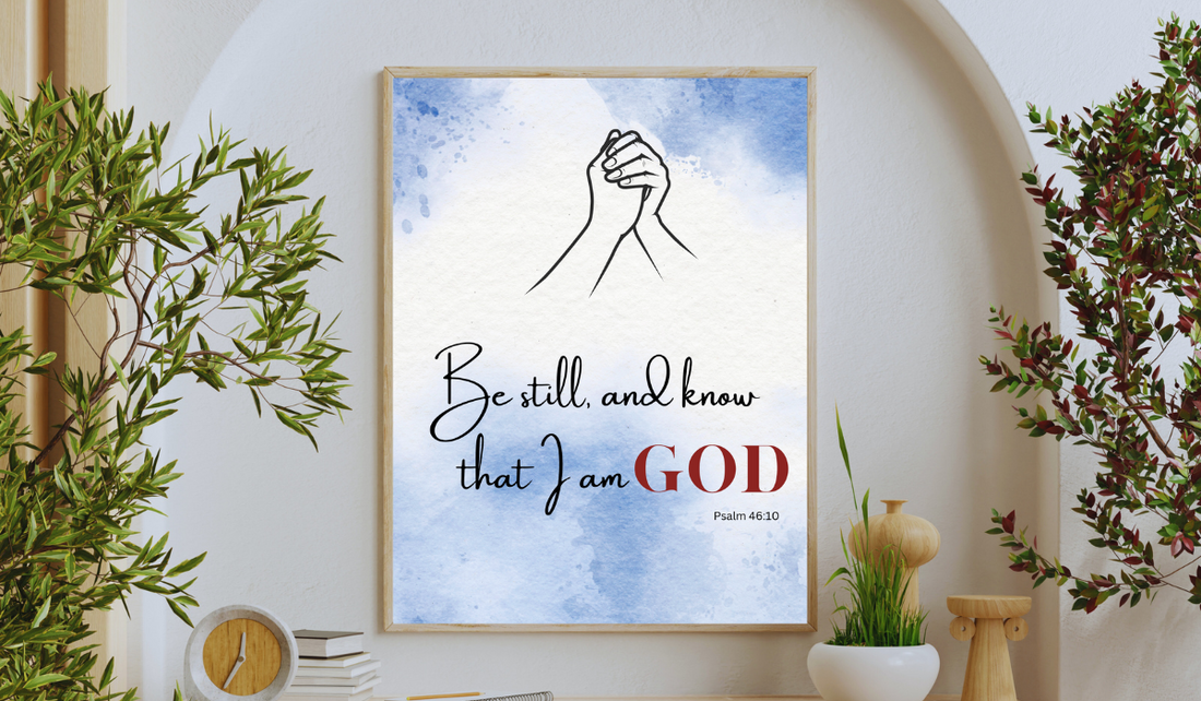 Wall Frames with Bible Verses That Fill Your Day with Peace
