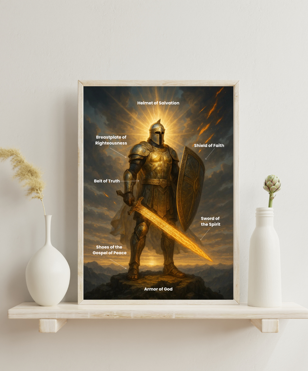 Armor of God Wall Frame