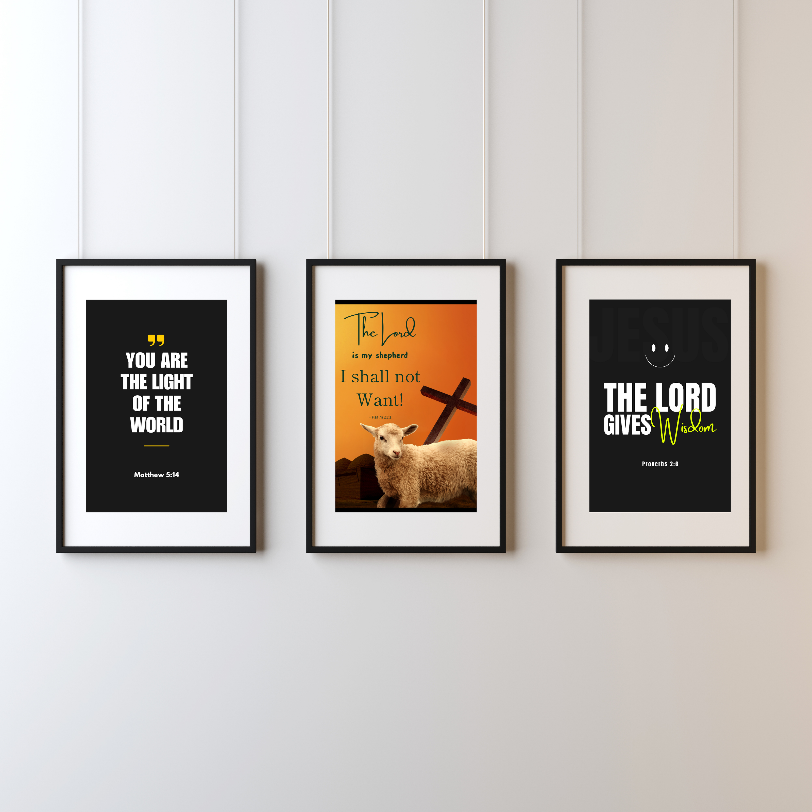 Bible Verse Frames combo