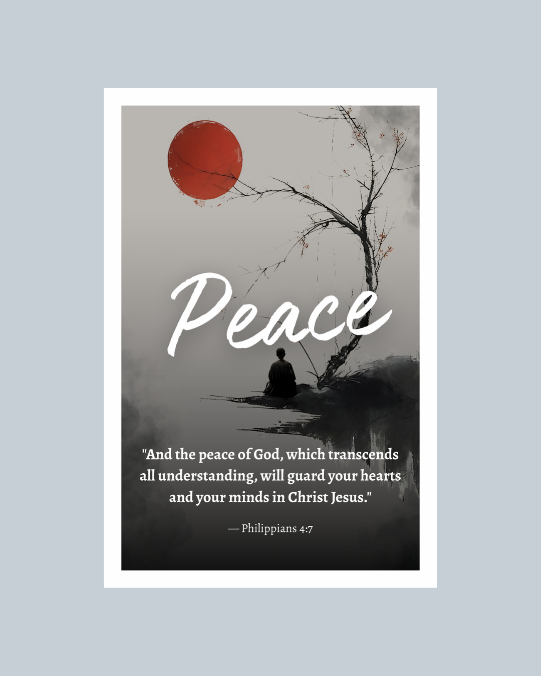 Faith-Inspired Frame Set – Hope, Grace, Peace
