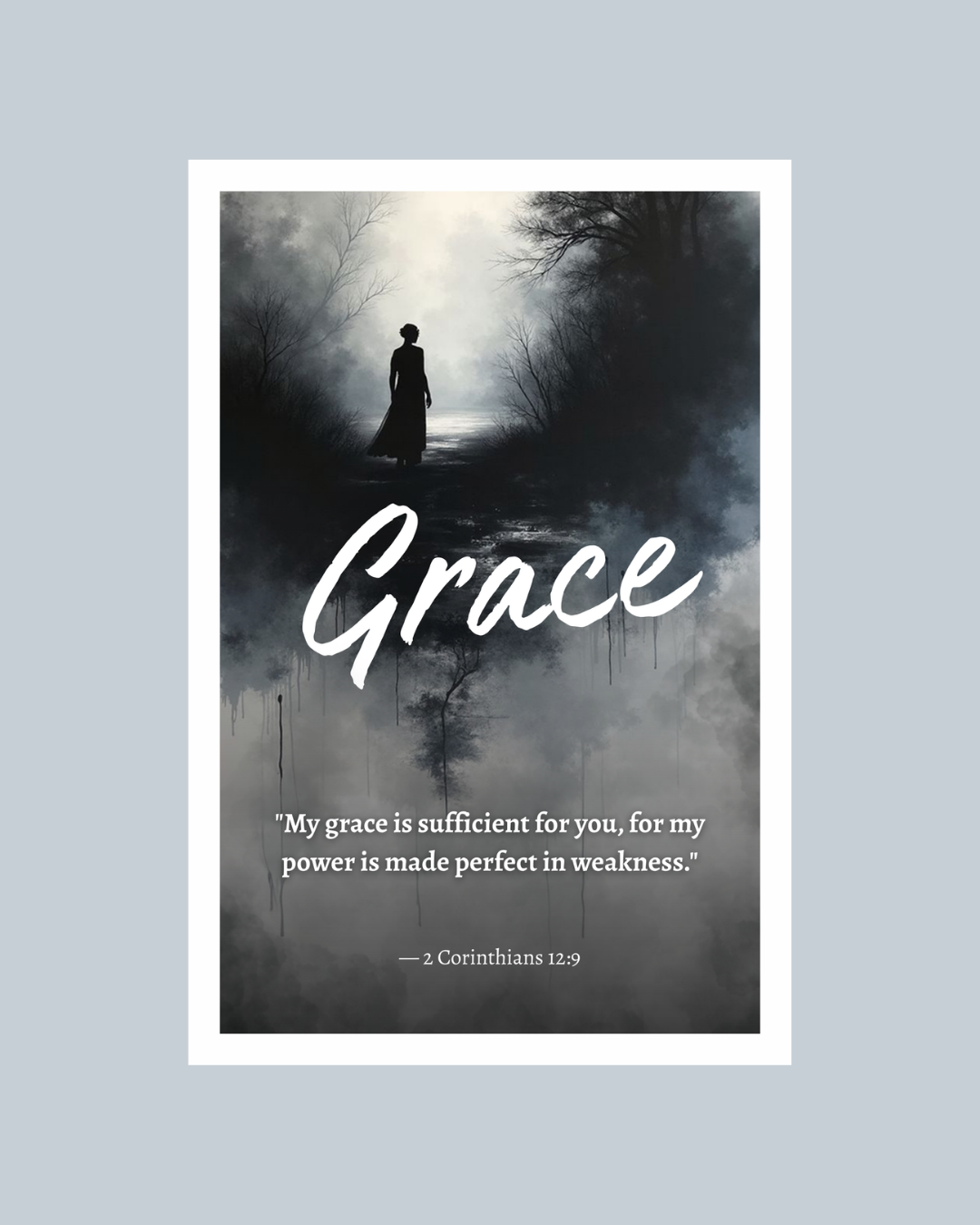 Faith-Inspired Frame Set – Hope, Grace, Peace
