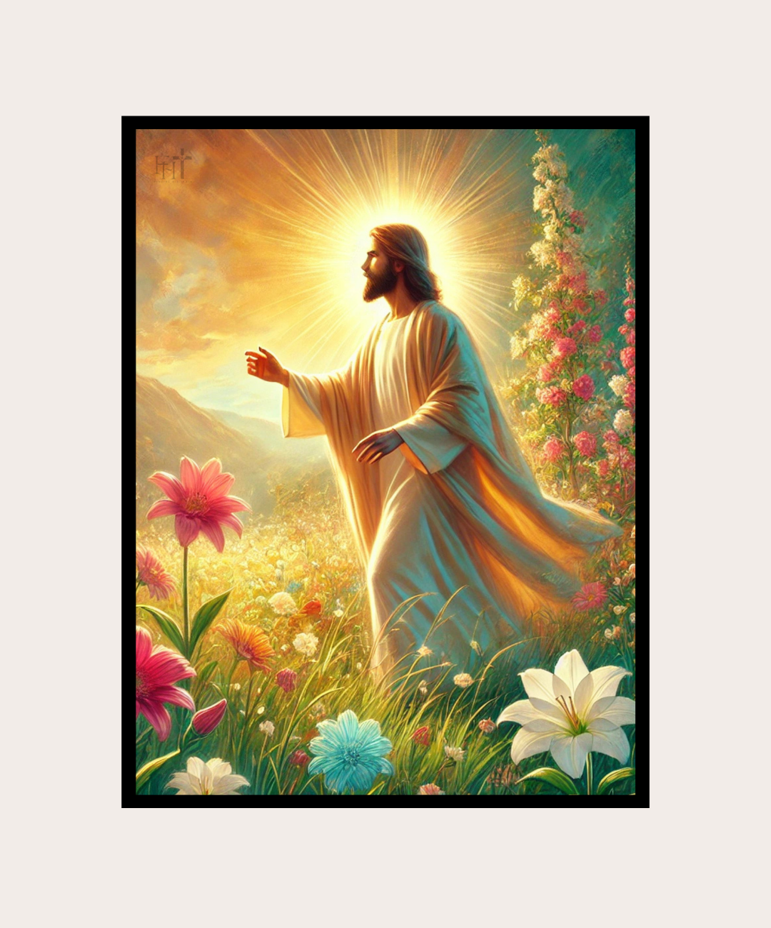 He Has Risen Frame