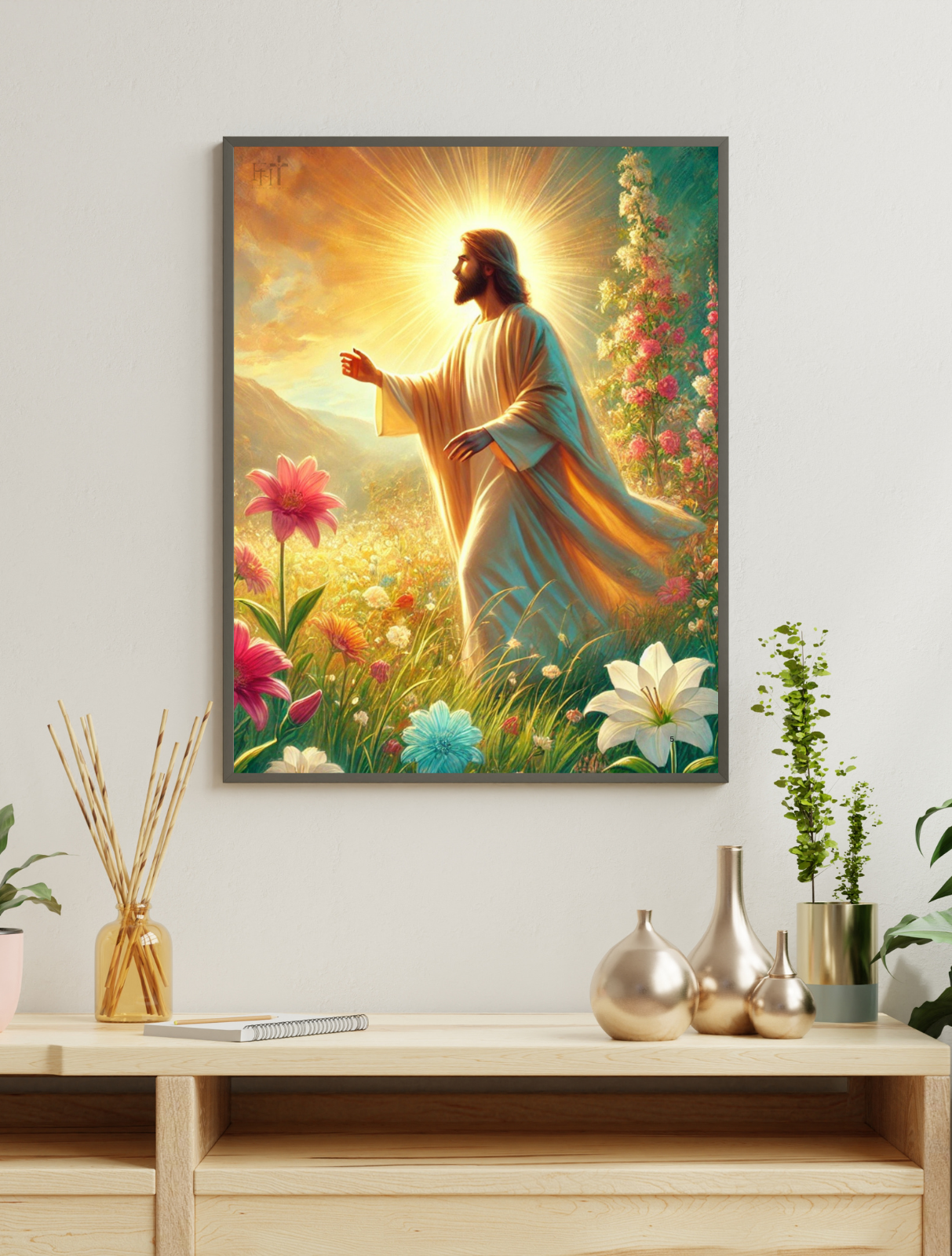 He Has Risen Frame