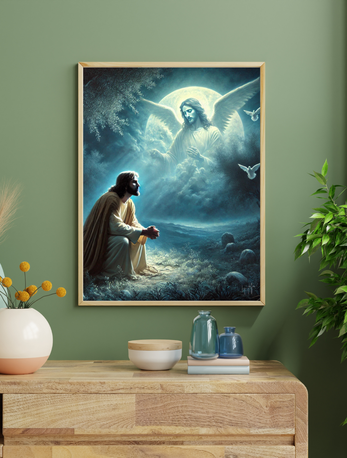 Jesus in Heaven Frame