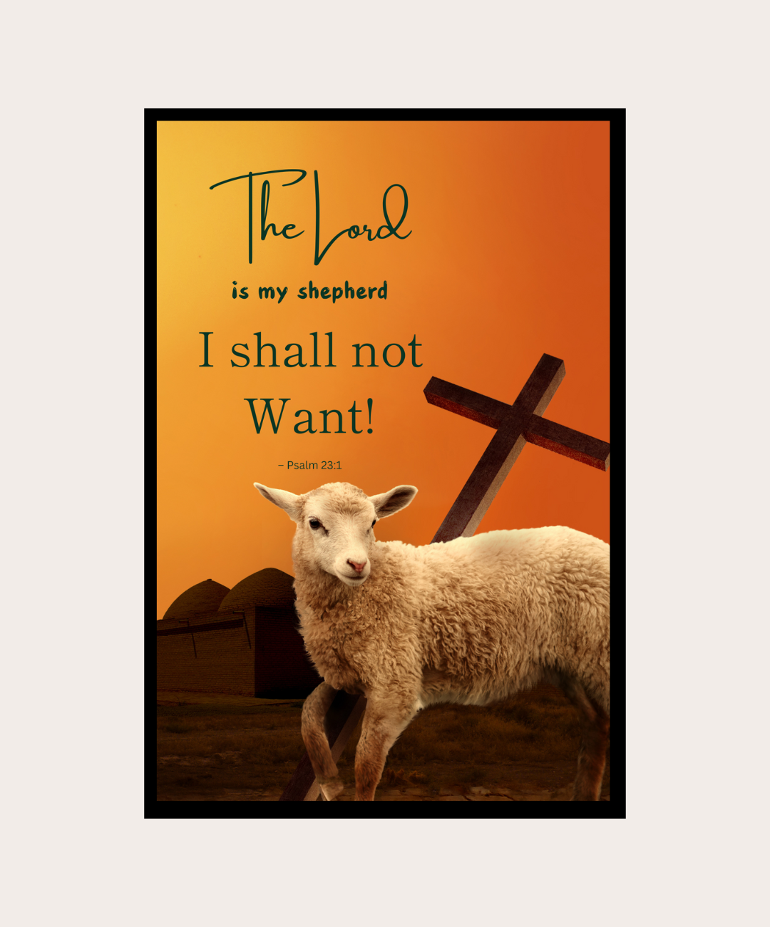 Jesus is Lord Frame