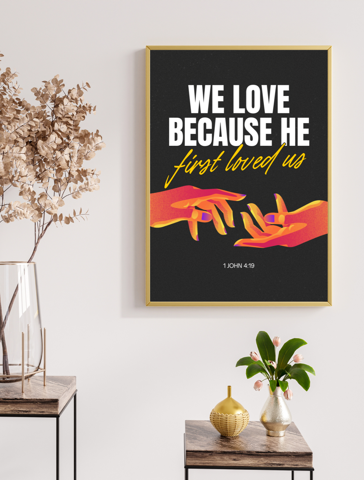 Love Bible Verse Frame