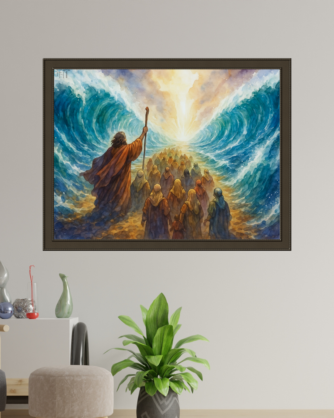 Parting of the sea