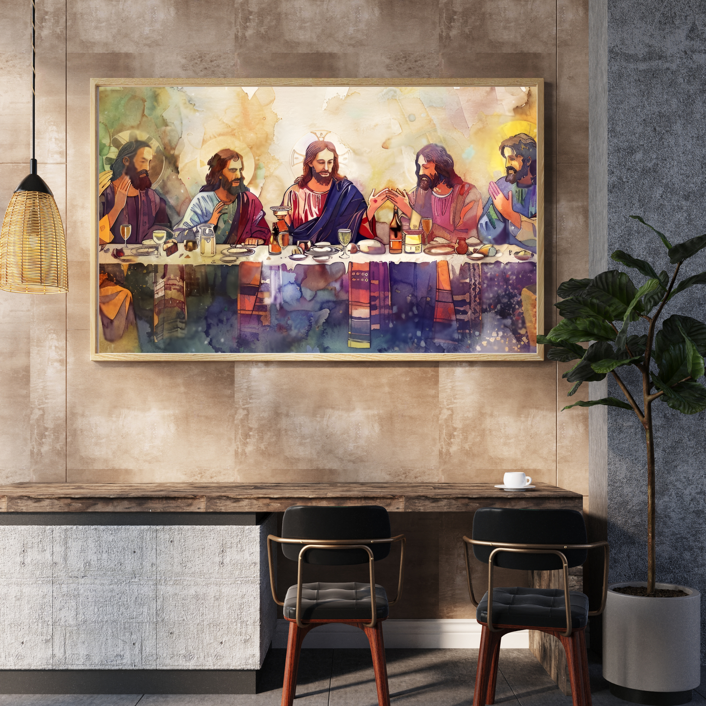 The Last Supper Wall Frame