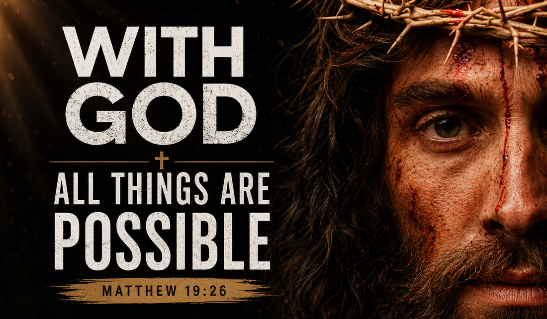 All Things Are Possible Frame: A Beautiful Reminder of Faith, Hope, and Strength