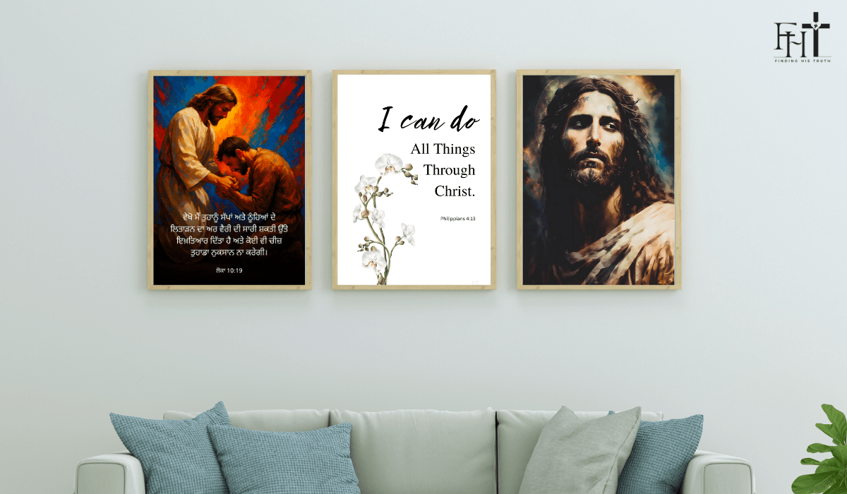 Christian Gift Shop in Dimapur | Faith Frames & Decor – Finding His Truth