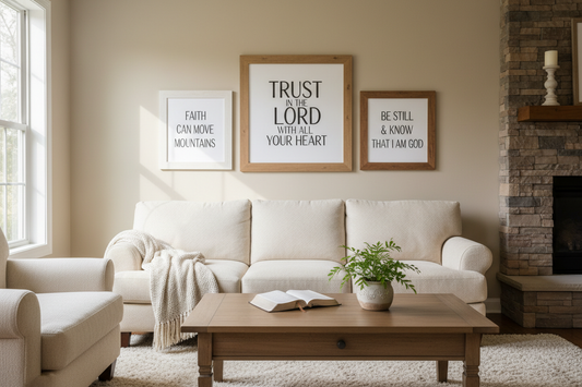 Christian Gifts Bible Verse Frames: Meaningful Home Décor and Faith Inspiration