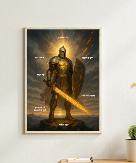 Armor of God Frame in Punjabi