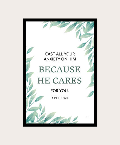 Because He Cares for You