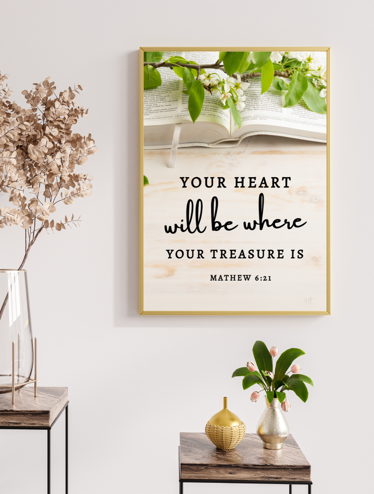 Heart Bible Verse Frame