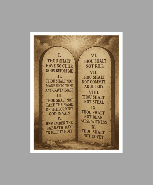 Biblical 10  Commandments