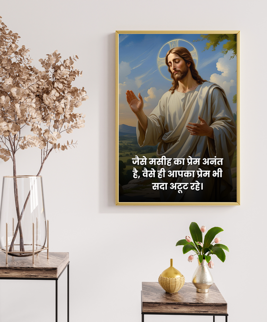 Masih Ka Prem – Christian Wall Art