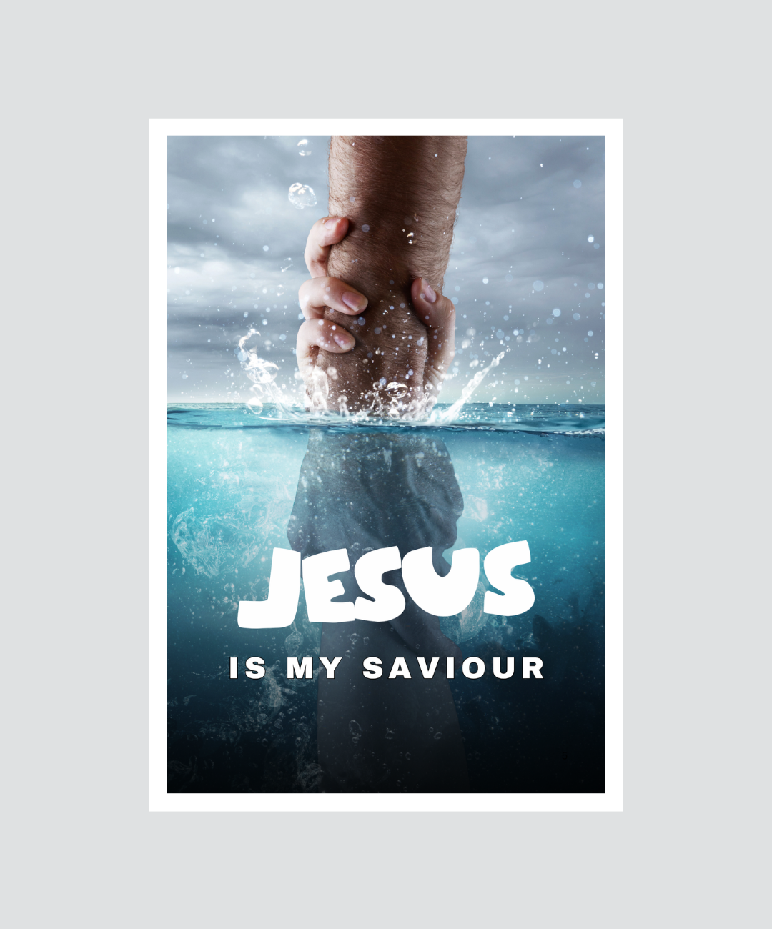 Modern Christian Wall Frame for Believers