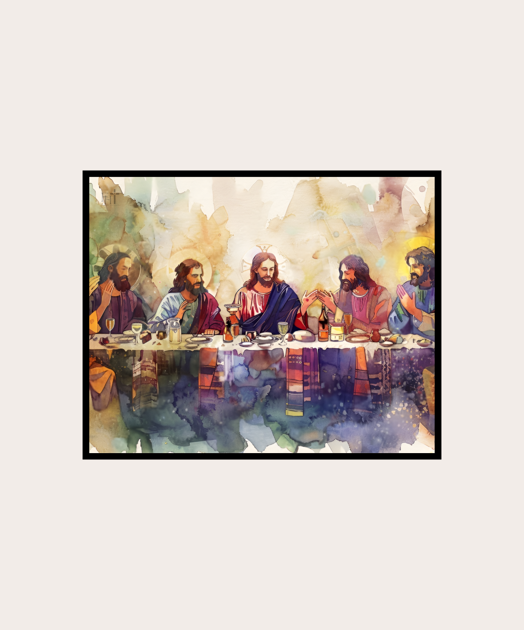 The Last Supper Wall Frame