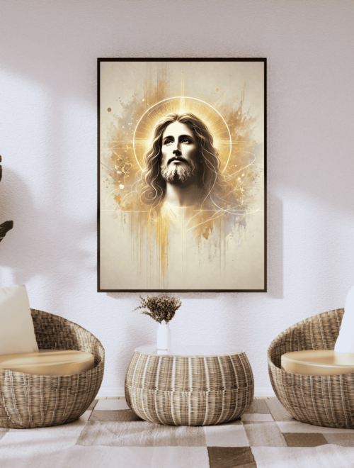 Jesus Glow Frame