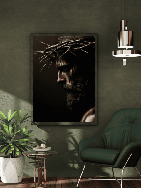 Jesus Sacrifice Photo Frame